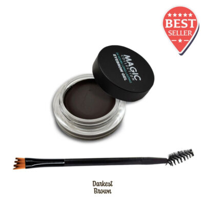 Magic Eyebrow Gel Darkest Brown 24 Long Lasting