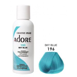Adore Semi Permanent Haar kleur 118ml Sky Blue 196
