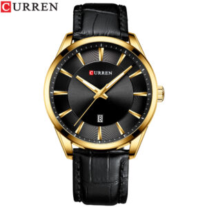 O1CN019w2UsU1Bs2sl2eTvA_!!0-0-cib Men's Curren Watch-gold shell black