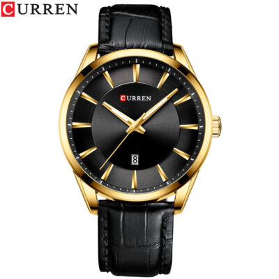 O1CN019w2UsU1Bs2sl2eTvA_!!0-0-cib Men's Curren Watch-gold shell black