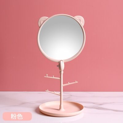 Make-up Mirror-Bear Ear Powder