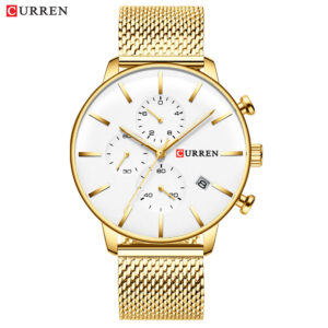 O1CN01uW2gD71Bs2sC4n7Uv_!!0-0-cib Men's Curren Watch-gold shell white