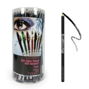 Kleancolor Eye Liner Pencil With Sharpener-Black
