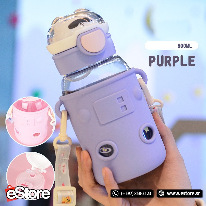 Planet Space Astronaut Plastic Cup-Purple 600ml Space Alliance