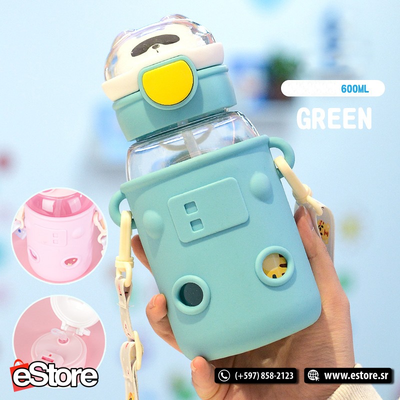 Planet Space Astronaut Plastic Cup-Green 600ml Space Alliance