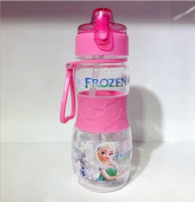 Cartoon Straw Cups-Ice and Snow 350ML