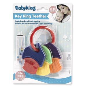Baby King Teether Hard/Soft Keys-BK110