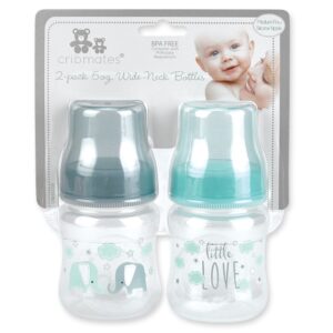 Cribmates 2-Pack 5oz Wide Neck Bottles-CM49208