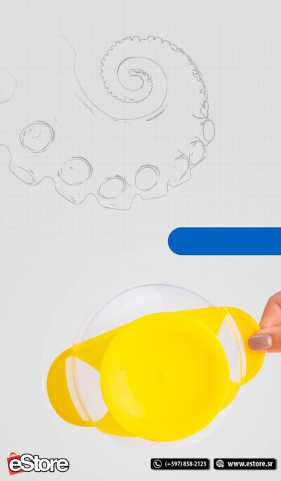 Baby Bowl Set-pink (bowl+lid+spoon)