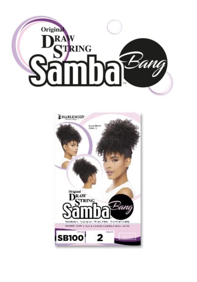 Samba Bang Curly Ponytail-SB100