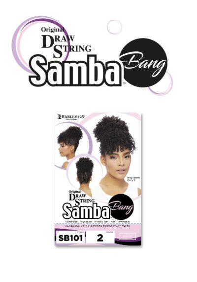 Samba Bang Curly Ponytail-SB101