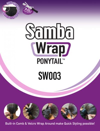 Samba Wrap Ponytail – Super 30″-SW003
