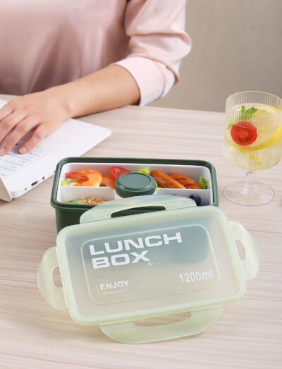 Heatable Lunch Box-brown