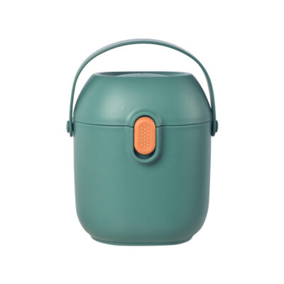 Baby Storage Milk Powder Box-olive green