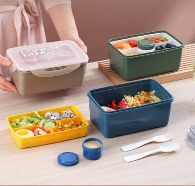 Heatable Lunch Box-brown