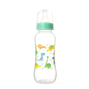 Standard Mouth Curved Body Bottle 250ml-Green