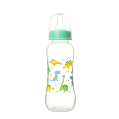 Standard Mouth Curved Body Bottle 250ml-Green