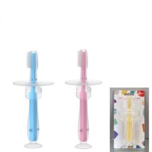 Three-Dimensional Milk Toothbrush-green