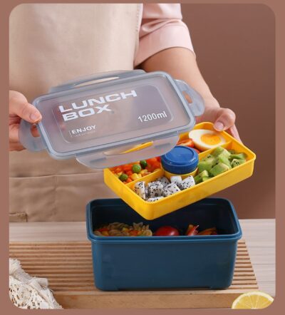 Heatable Lunch Box-brown
