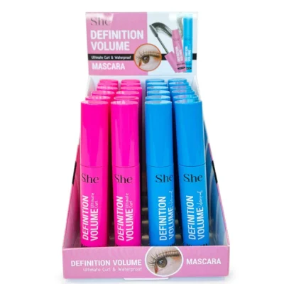 S.he Makeup Definition Volume Mascara