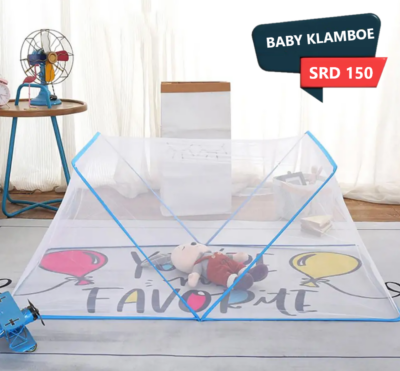 Baby / Peuter Klamboe (insect stopper) Blauw