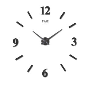 DIY Wall Clock-Black L052