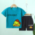 Short Sleeve Summer Clothes-blue duck