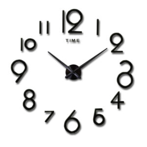 DIY Wall Clock-Black L013