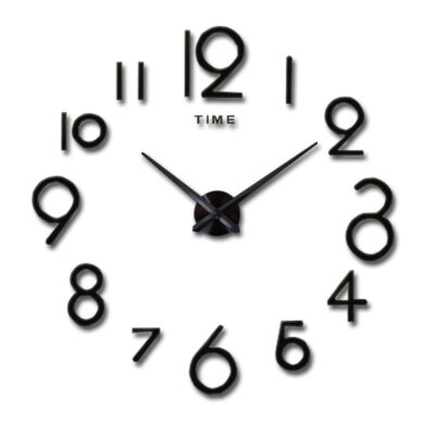 DIY Wall Clock-Black L013