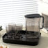 Kettle Water Cup Tray-Black and gray