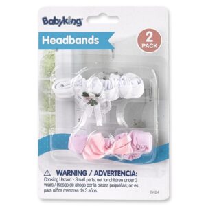 Babyking Headbands 2 Pack-#BK24