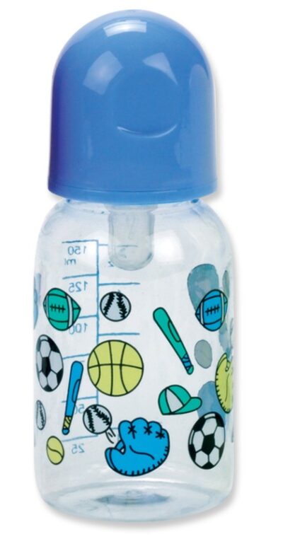 Babyking 5oz Tinted Printed Nurser Bottle BPA Free-#BK66000
