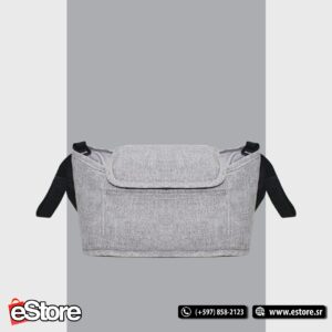 Baby Stroller Bag-Linen grey bag (send shoulder strap)