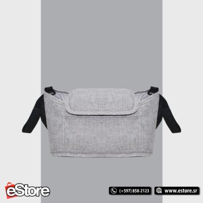 Baby Stroller Bag-Linen grey bag (send shoulder strap)