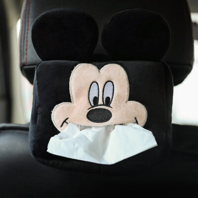 Car Cartoon Plush Tissue Box-Michelin-elastic