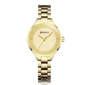 O1CN0132CBGc1Bs2wJoK3Du_!!0-0-cib Women's Curren Watch-Gold shell gold surface