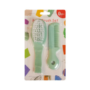 Baby Safety Comb/Brush-green
