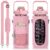 Sports Water Bottle Cup Cover-Pink