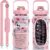 Sports Water Bottle Cup Cover-Pink print