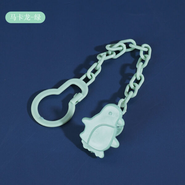 Infant Pacifier Chain-Macaron-Green