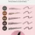AOA Paw Paw Micro Brow Pen-Soft Black