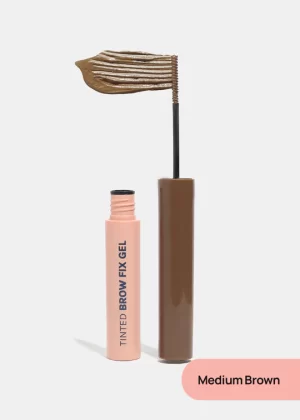 AOA Tinted Brow Fix Gel-Medium Brown