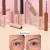 AOA Tinted Brow Fix Gel-Dark Brown