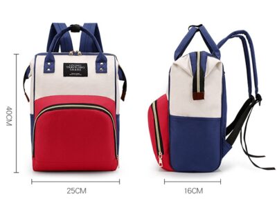 10443270653_764473277 Large Capacity Mommy Bag-Light blue