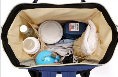 10469818337_764473277 Large Capacity Mommy Bag-Light blue