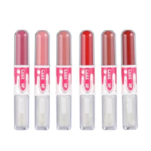 Romantic Beauty Cake Pop Liquid Lipstick & Glitter Gloss Topper DUO