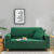 Elastic Sofa Cover-dark green Size : Three-person seat [190-230cm]