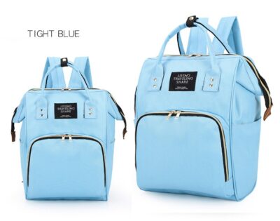 O1CN013jSwbq1Bs2xbsFIdE_!!0-0-cib Large Capacity Mommy Bag-Light blue