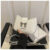 Simple Underarm Bag-White