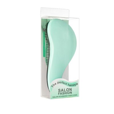 Soft Teeth Knot-free Hair Comb-Small 95 (solid green)